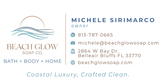 Beach Glow Soap – Bath + Body + Home Boutique